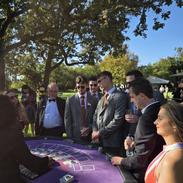 Fun Casino Entertainment in Stellenbosch - Blackjack table